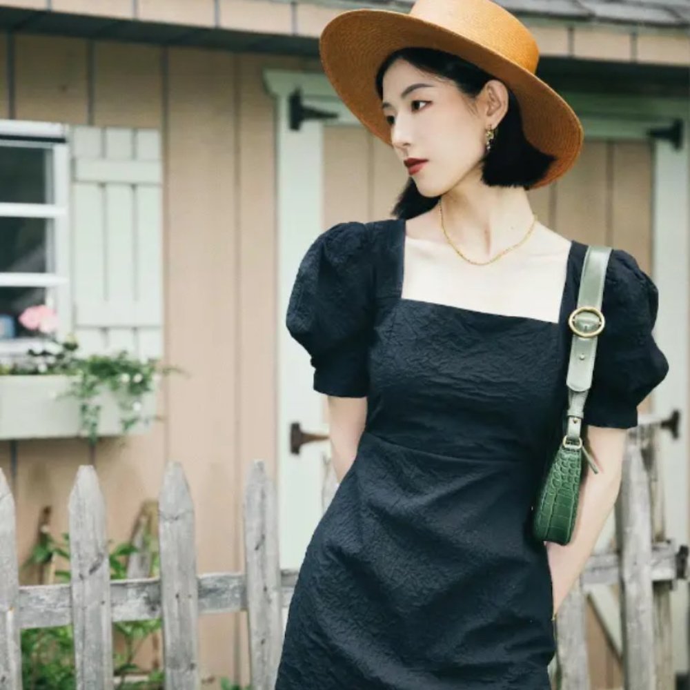 Petite Studio Eleanor Dress Black XXSP